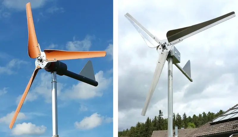 Dieses Dynamo Windrad ist ein einfach zu bauender kleiner Stromerzeuger aus - фото 2