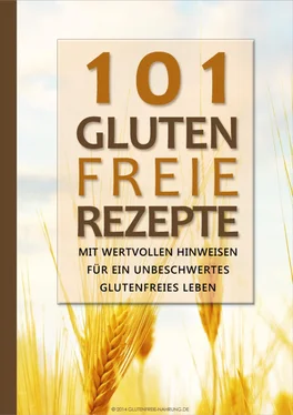 Glutenfreie Nahrung 101 Glutenfreie Rezepte обложка книги