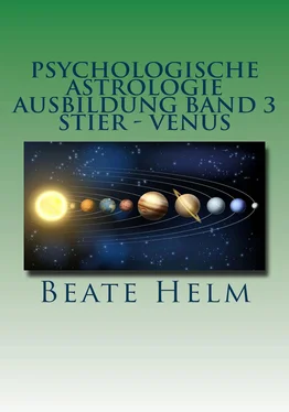 Beate Helm Psychologische Astrologie - Ausbildung Band 3: Stier - Venus обложка книги