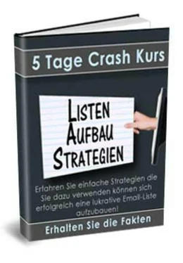 Thomas Skirde Crash-Kurs - Listenaufbau Strategien обложка книги