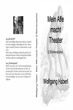 Wolfgang Haberl Mein Affe macht Theater обложка книги