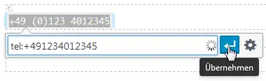 Wichtig ist dabei auf die richtige Notation der Telefonnummer zu achten So - фото 6