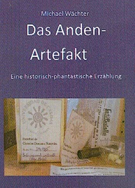 Michael Wächter Das Anden-Artefakt. Eine historisch-phantastische Erzählung обложка книги