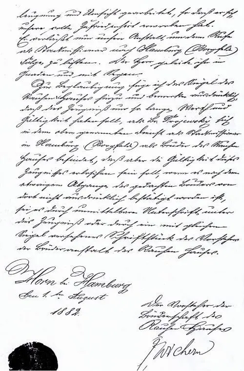in lesbare Schrift übersetzt EntlassungsZeugniß für Johann Conrad Drojewsky - фото 16