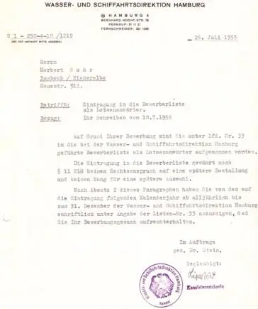 Zwischendurch bemühte sich Herbert Suhr immer wieder um eine - фото 10