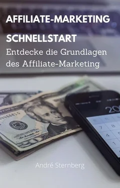 André Sternberg Affiliate Marketing Schnellstart обложка книги