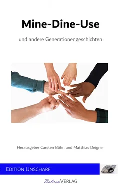 Matthias Deigner Mine-Dine-Use und andere Generationengeschichten обложка книги