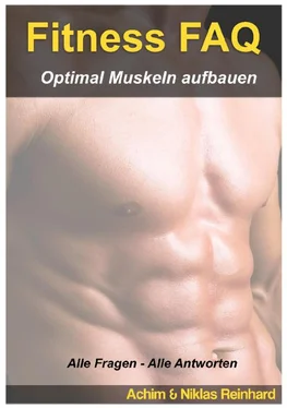 Achim Reinhard Fitness FAQ - Optimal Muskeln aufbauen обложка книги