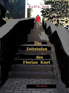 Rolf L. Tenk Die Zeitstufen des Florian Knet. обложка книги