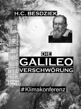 H.C. Besdziek Die Galileo Verschwörung обложка книги