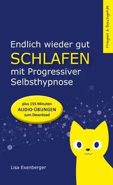 Lisa Exenberger Endlich wieder gut schlafen - mit Progressiver Selbsthypnose обложка книги