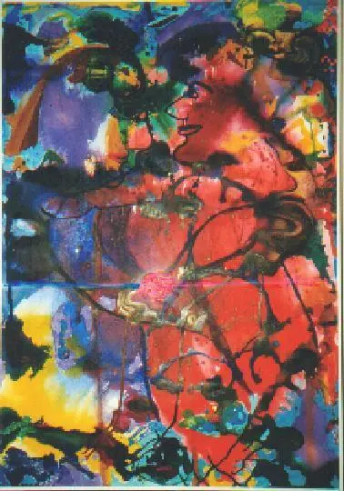Dorftanz 1999 70x100 Acryl auf Papier Ein weiteres Bild aus deiner ich - фото 21