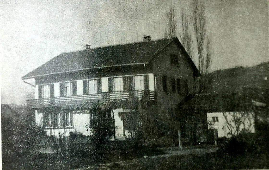 Abb 3 Haus Kirchbühl Konolfingen Aufnahmedatum ca 1953 Quellenangaben - фото 3