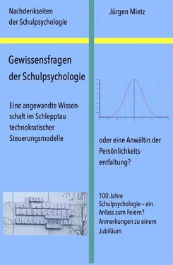 Jürgen Mietz Gewissensfragen der Schulpsychologie обложка книги