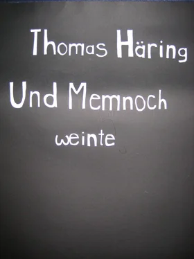 Thomas Häring Und Memnoch weinte обложка книги