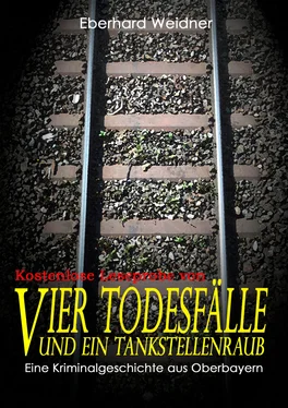 Eberhard Weidner VIER TODESFÄLLE UND EIN TANKSTELLENRAUB - Kostenlose Leseprobe обложка книги