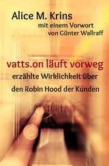 Alice M. Krins - vatts.on läuft vorweg