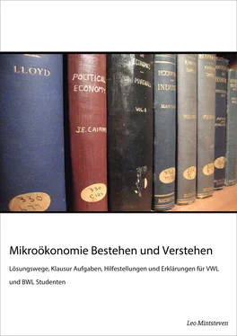 Leo Mintsteven Mikroökonomie Bestehen und Verstehen обложка книги
