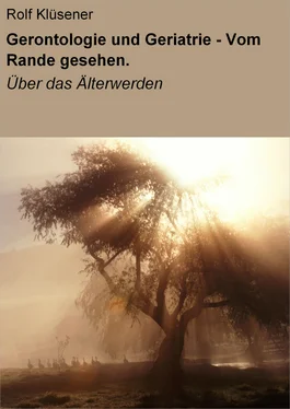 Rolf Klüsener Gerontologie und Geriatrie - Vom Rande gesehen. обложка книги