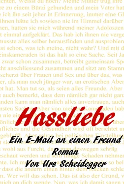 Urs Scheidegger Hassliebe обложка книги