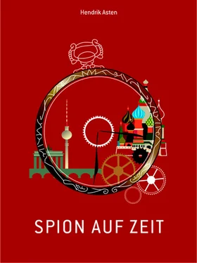 Hendrik Asten Spion auf Zeit обложка книги