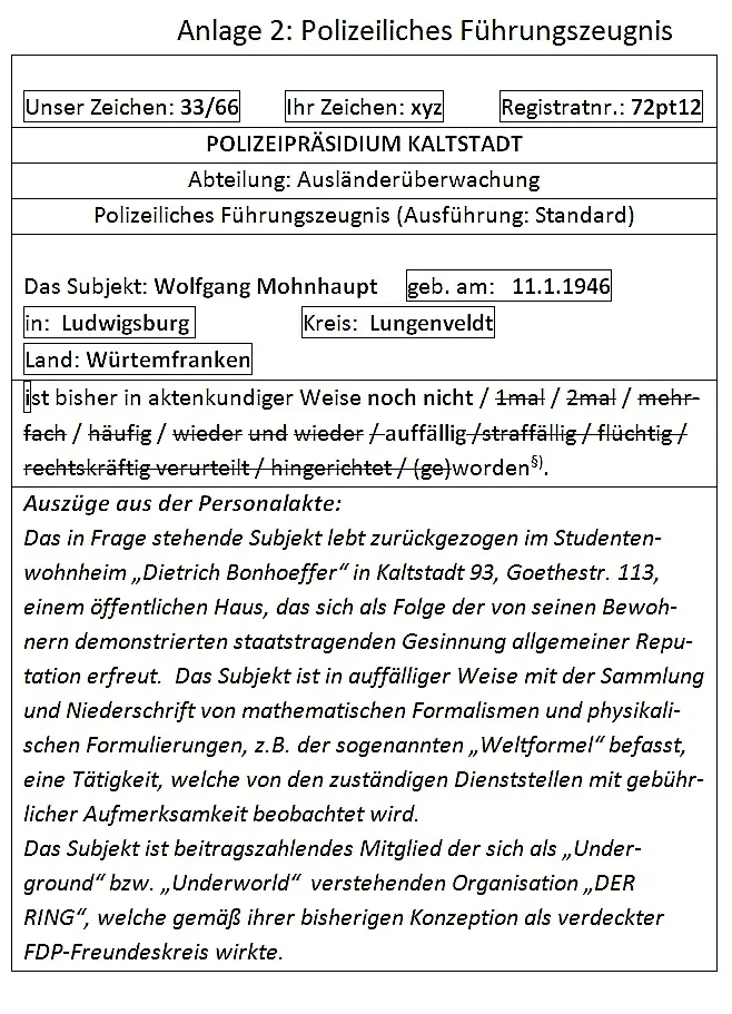 Sinngemäß beinhaltet das Papierungetüm eine Lizenz für Mariella jederzeit mit - фото 15