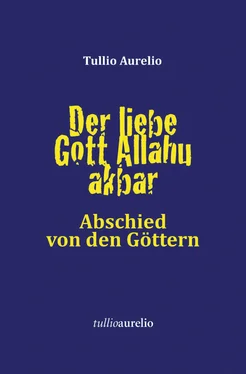 Tullio Aurelio Der liebe Gott Allahu akbar обложка книги