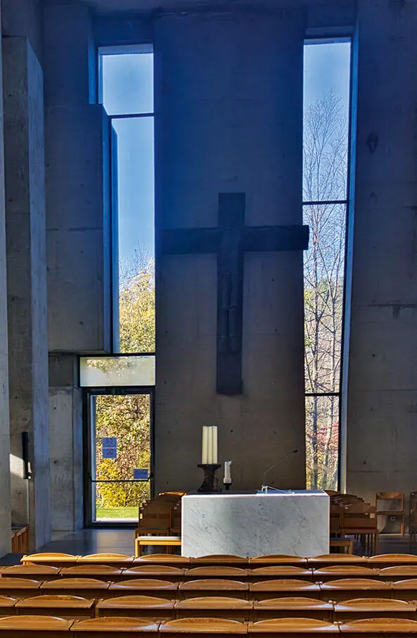 Einst angefeindet heute Architekturikone 25 Wotrubakirche - фото 129