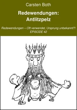 Carsten Both Redewendungen: Antlitzpelz обложка книги