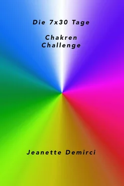 Jeanette Demirci 7x30 Tage Chakren - Challenge обложка книги
