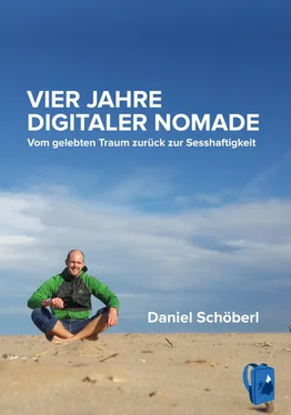 Daniel Schöberl Vier Jahre digitaler Nomade обложка книги