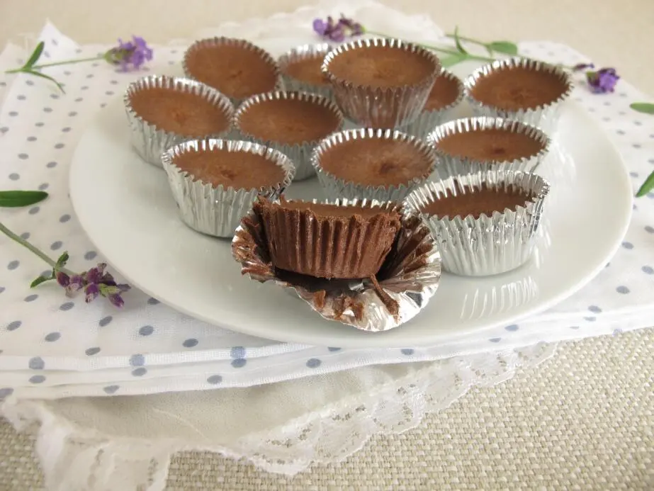 Für 20 Stück 60 g Kokosfett 2 EL Puderzucker 2 EL Milchpulver 2 EL Kakaopulver - фото 4