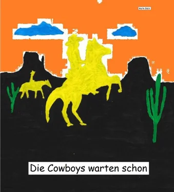 Malte Böckl Die Cowboys warten schon обложка книги