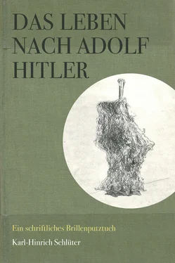 Karl-Hinrich Schlüter Das Leben nach Adolf Hitler обложка книги