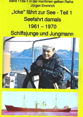 Jürgen Emmrich Icke fährt zur See - Teil 1 - Seefahrt damals um 1961 - Schiffsjunge und Jungmann обложка книги