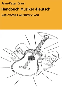 Jean-Peter Braun Handbuch Musiker-Deutsch обложка книги