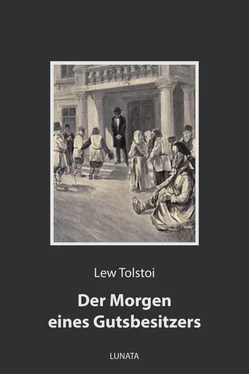 Lew Tolstoi Der Morgen eines Gutsbesitzers обложка книги