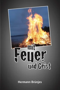 Hermann Brünjes Mit Feuer und Geist обложка книги