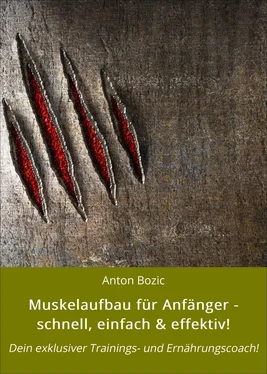 Anton Bozic Muskelaufbau für Anfänger - schnell, einfach & effektiv! обложка книги