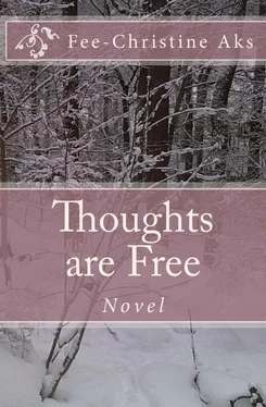 Fee-Christine Aks Thoughts are Free обложка книги