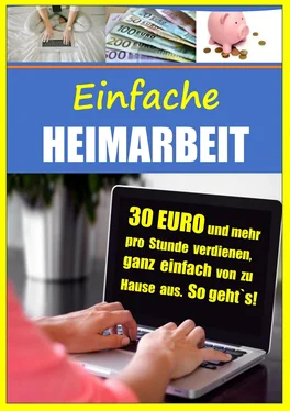 Christian Bongers Einfache Heimarbeit - 30 EURO und mehr pro Stunde verdienen, ganz einfach von zu Hause aus. обложка книги