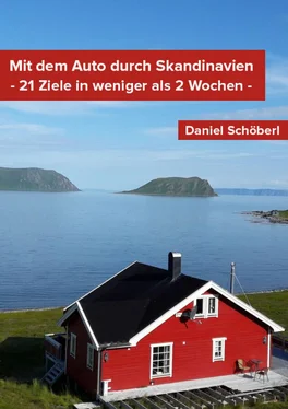 Daniel Schöberl Mit dem Auto durch Skandinavien обложка книги