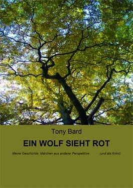 Tony Bard EIN WOLF SIEHT ROT обложка книги