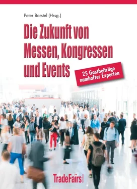 Peter Borstel (Hrsg.) und 28 Top-Experten Die Zukunft von Messen, Kongressen und Events обложка книги