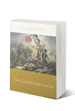 Jean-Jacques Rousseau Der Gesellschaftsvertrag обложка книги