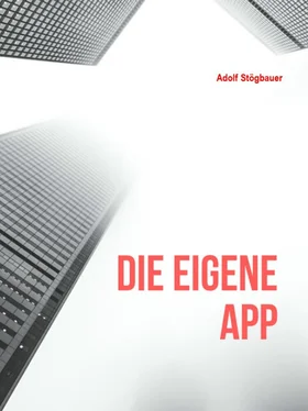 Adolf Stögbauer Die eigene App обложка книги