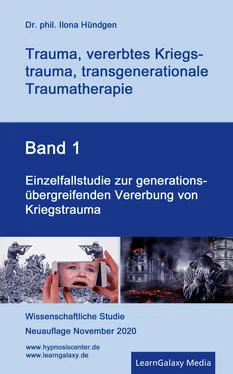Dr. phil. Ilona Hündgen Einzelfallstudie zur generationsübergreifenden Vererbung von Kriegstrauma обложка книги