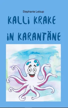 Stephanie Leloup Kalli Krake in Karantäne обложка книги