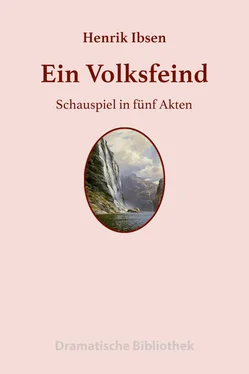 Henrik Ibsen Ein Volksfeind обложка книги