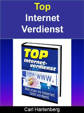 Carl Hartenberg Top Internet Verdienst обложка книги